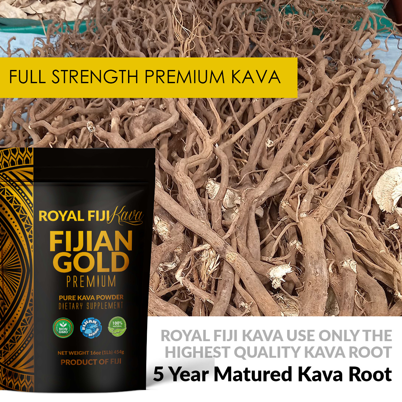 Fijian Gold 450g by Royal Fiji Kava