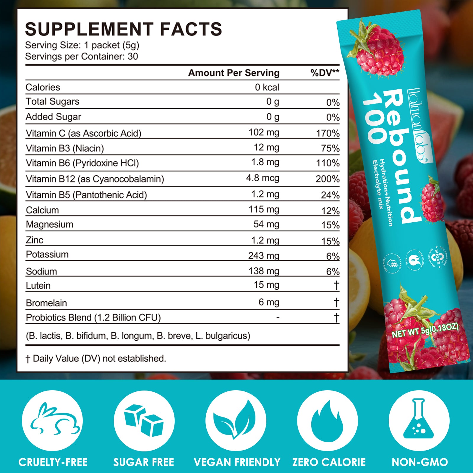 Rebound 100 Electrolytes